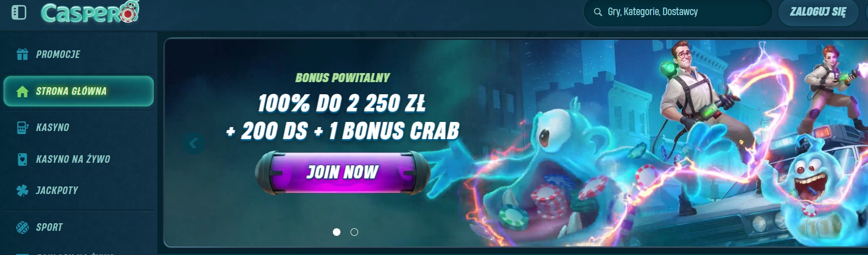 Caspero strona główna